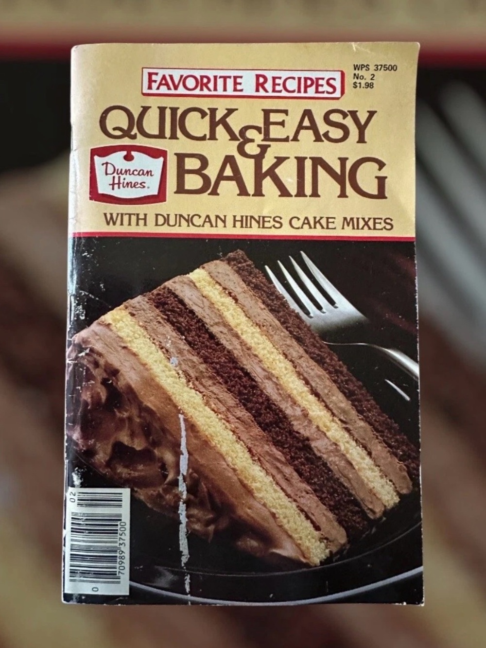 Quick and Easy Baking with Duncan Hines Cake Mixes Vintage 1985 Cook Booklet